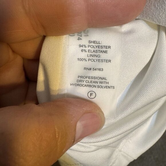 Sz 10 Tommy Hilfiger Navy & White Dress EUC - Picture 4 of 5